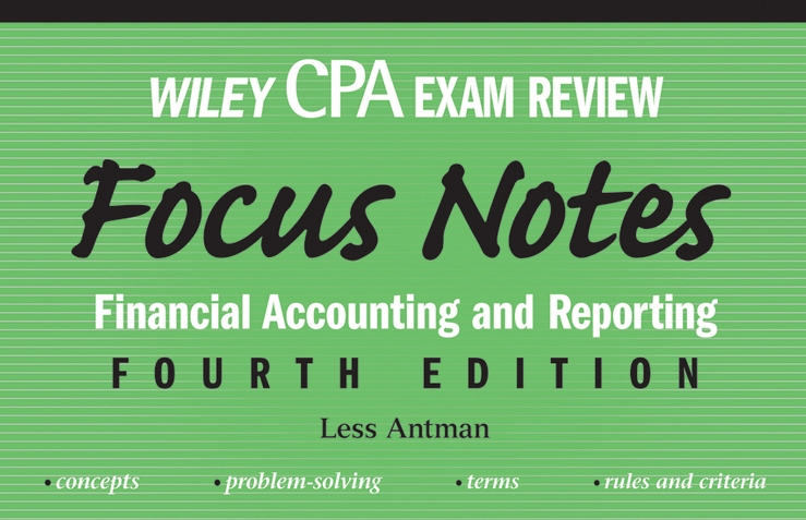 Обложка книги «Wiley CPA Examination Review Focus Notes»
