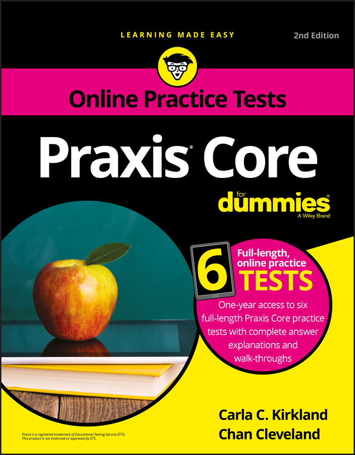 Обложка книги «Praxis Core For Dummies with Online Practice Tests»