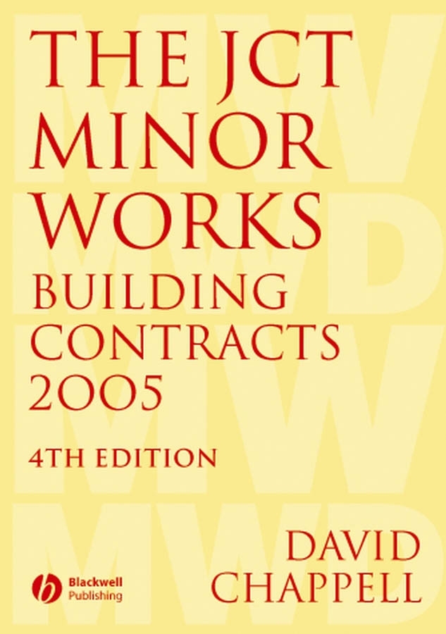 Обложка книги «The JCT Minor Works Building Contracts 2005»