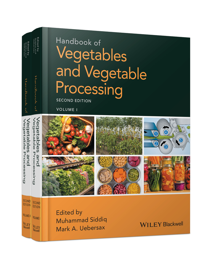 Обложка книги «Handbook of Vegetables and Vegetable Processing»