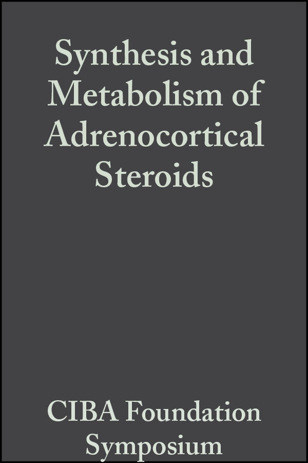 Обложка книги «Synthesis and Metabolism of Adrenocortical Steroids, Volume 7»