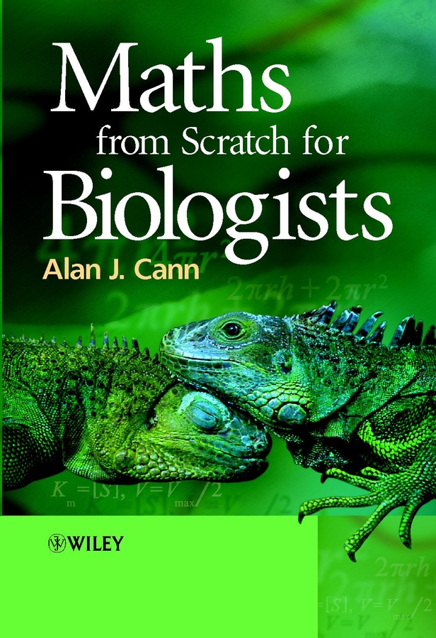 Обложка книги «Maths from Scratch for Biologists»