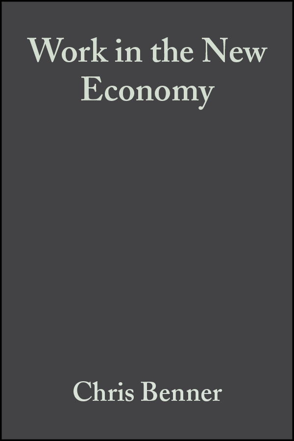 Обложка книги «Work in the New Economy»
