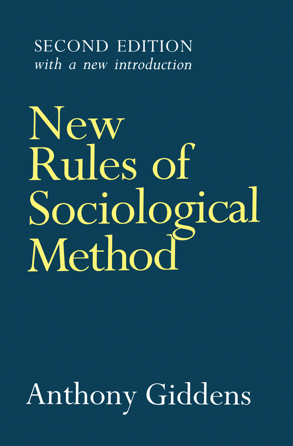 Обложка книги «New Rules of Sociological Method»