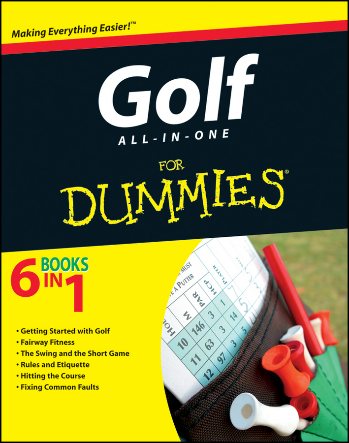 Обложка книги «Golf All-in-One For Dummies»