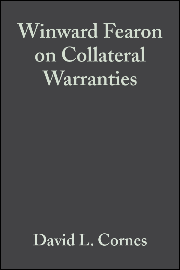 Обложка книги «Winward Fearon on Collateral Warranties»
