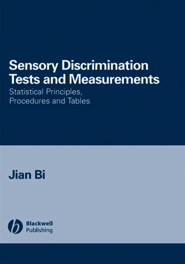 Обложка книги «Sensory Discrimination Tests and Measurements»