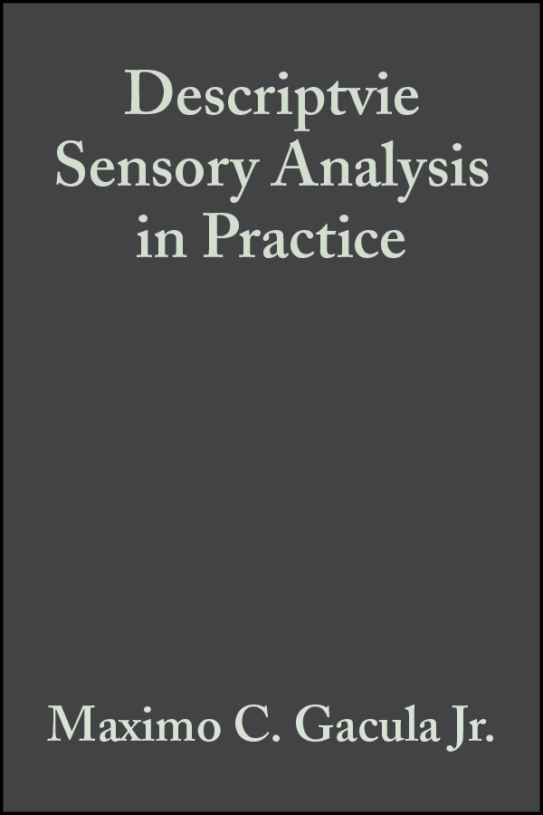 Обложка книги «Descriptvie Sensory Analysis in Practice»