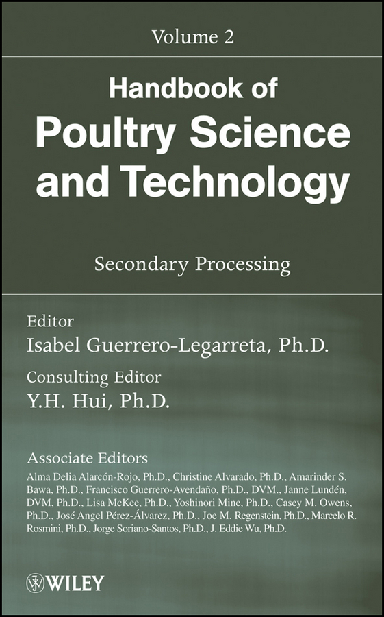 Обложка книги «Handbook of Poultry Science and Technology, Secondary Processing»