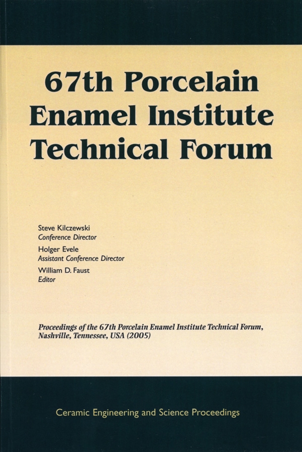 Обложка книги «67th Porcelain Enamel Institute Technical Forum»