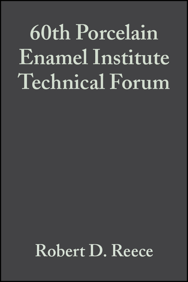 Обложка книги «60th Porcelain Enamel Institute Technical Forum»
