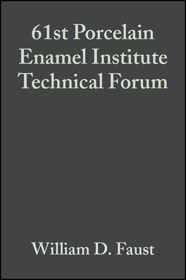 Обложка книги «61st Porcelain Enamel Institute Technical Forum»