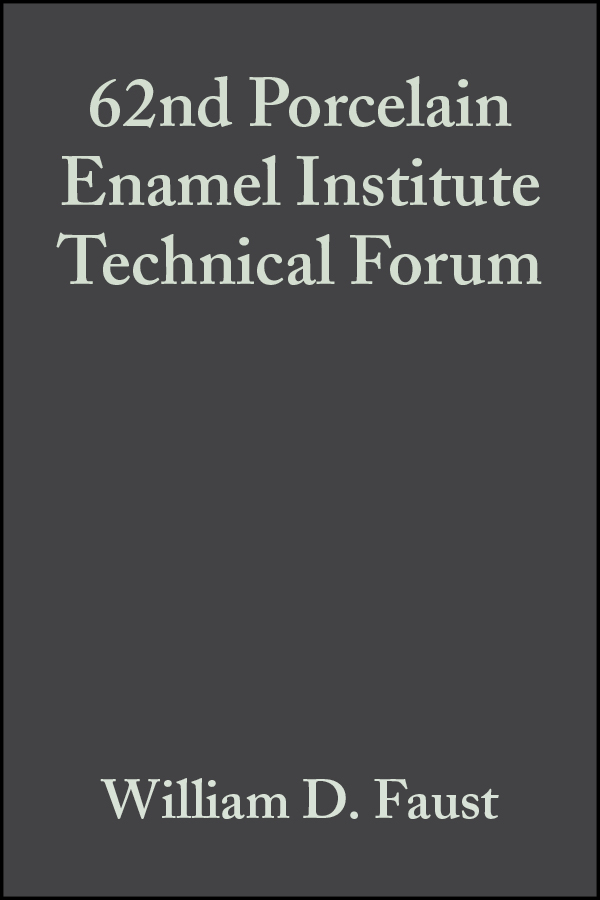 Обложка книги «62nd Porcelain Enamel Institute Technical Forum»