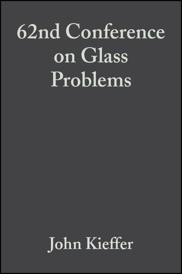 Обложка книги «62nd Conference on Glass Problems»