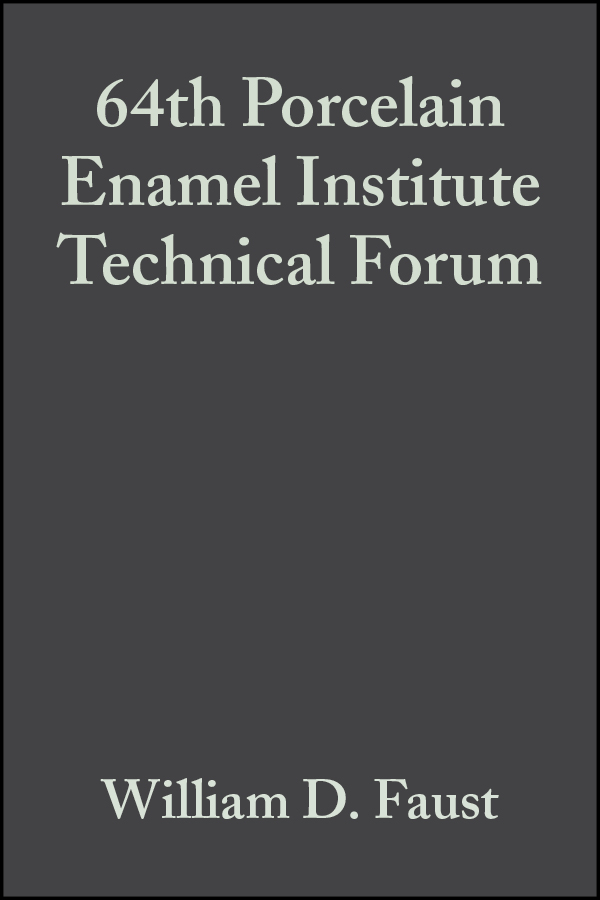 Обложка книги «64th Porcelain Enamel Institute Technical Forum»
