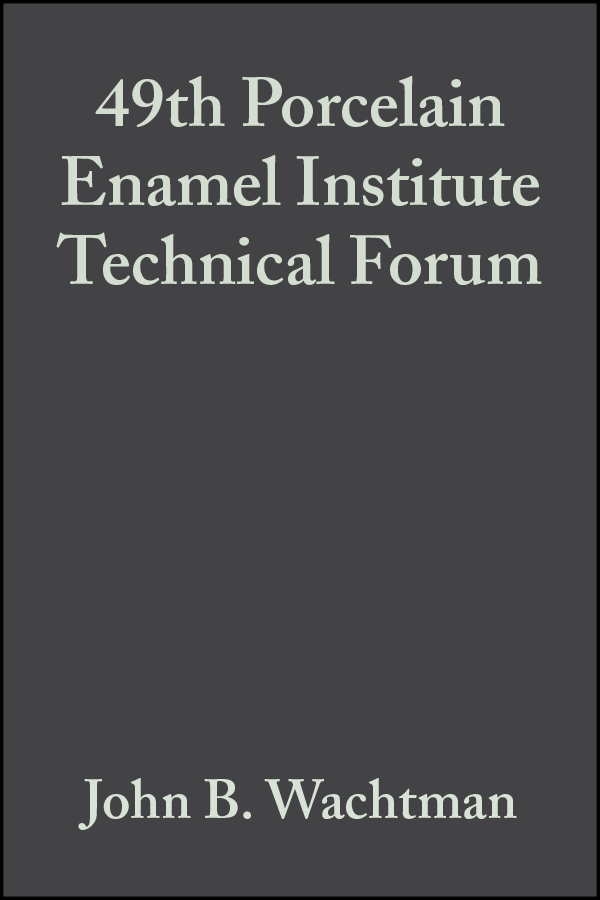Обложка книги «49th Porcelain Enamel Institute Technical Forum»