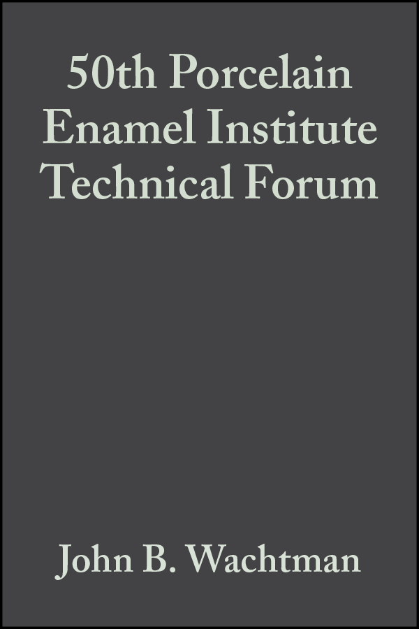 Обложка книги «50th Porcelain Enamel Institute Technical Forum»