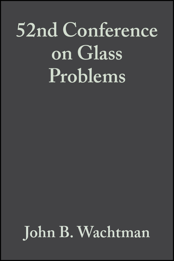 Обложка книги «52nd Conference on Glass Problems»