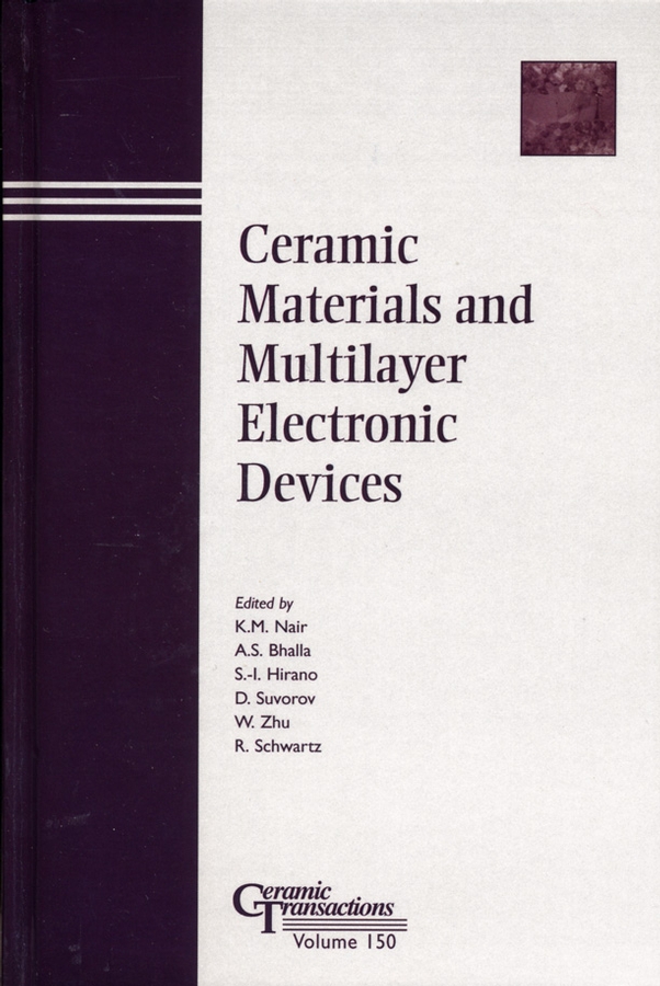 Обложка книги «Ceramic Materials and Multilayer Electronic Devices»