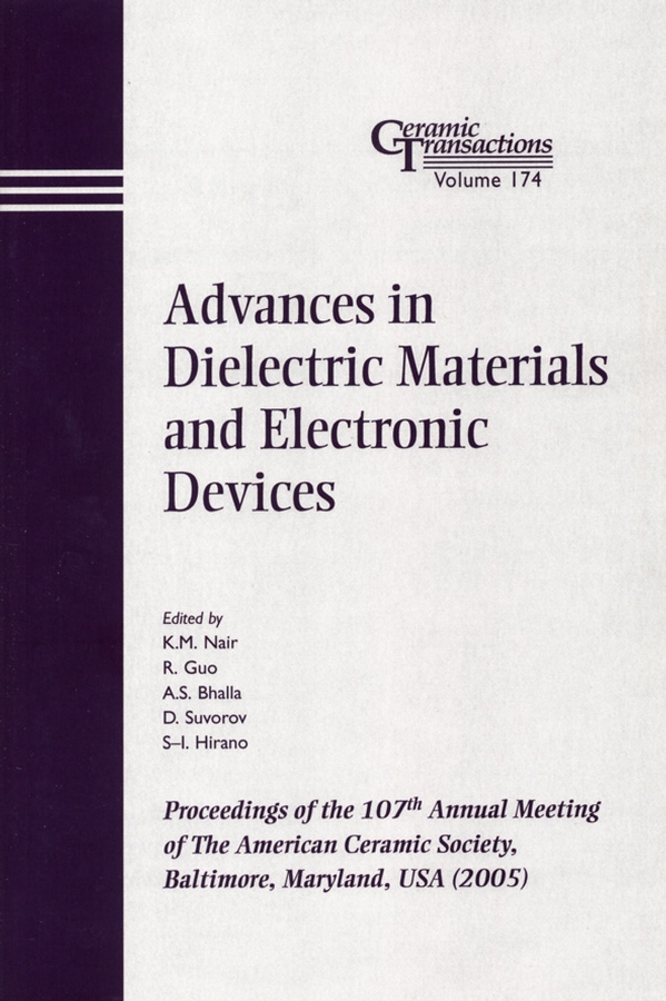 Обложка книги «Advances in Dielectric Materials and Electronic Devices»