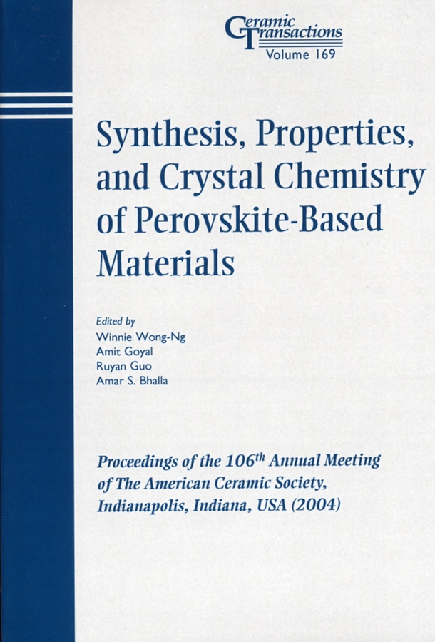 Обложка книги «Synthesis, Properties, and Crystal Chemistry of Perovskite-Based Materials»