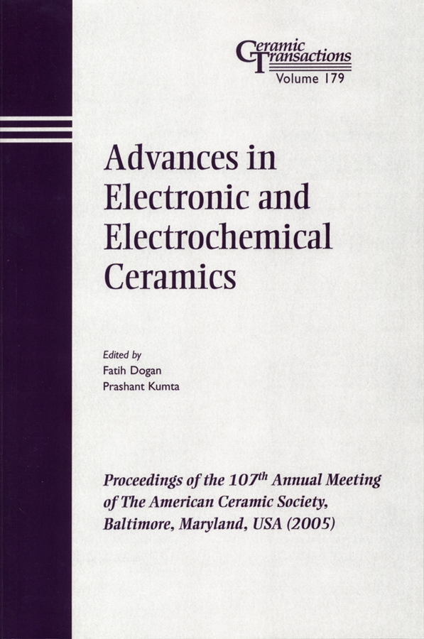 Обложка книги «Advances in Electronic and Electrochemical Ceramics»