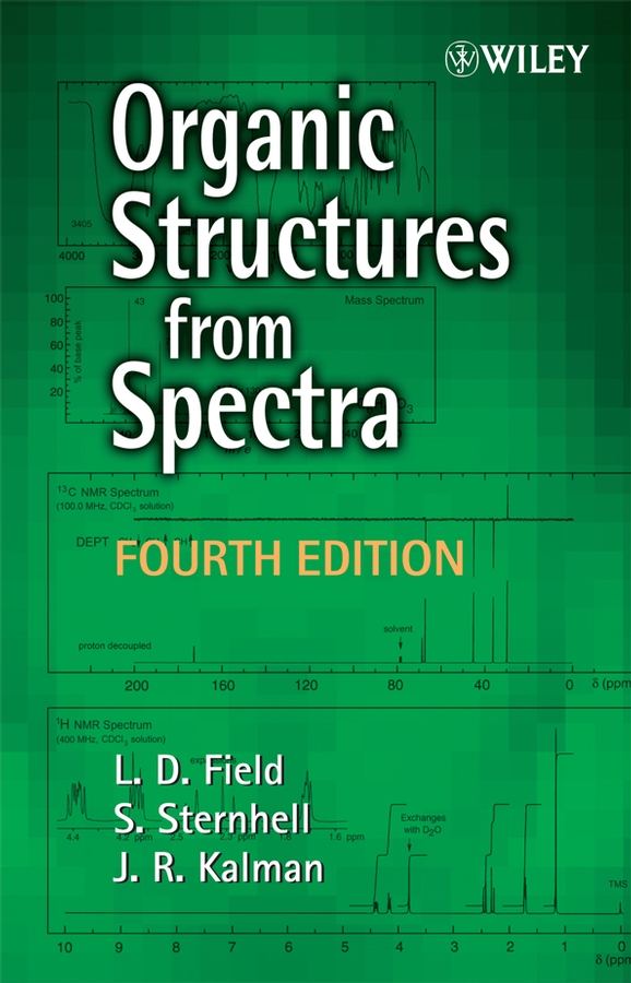 Обложка книги «Organic Structures from Spectra»