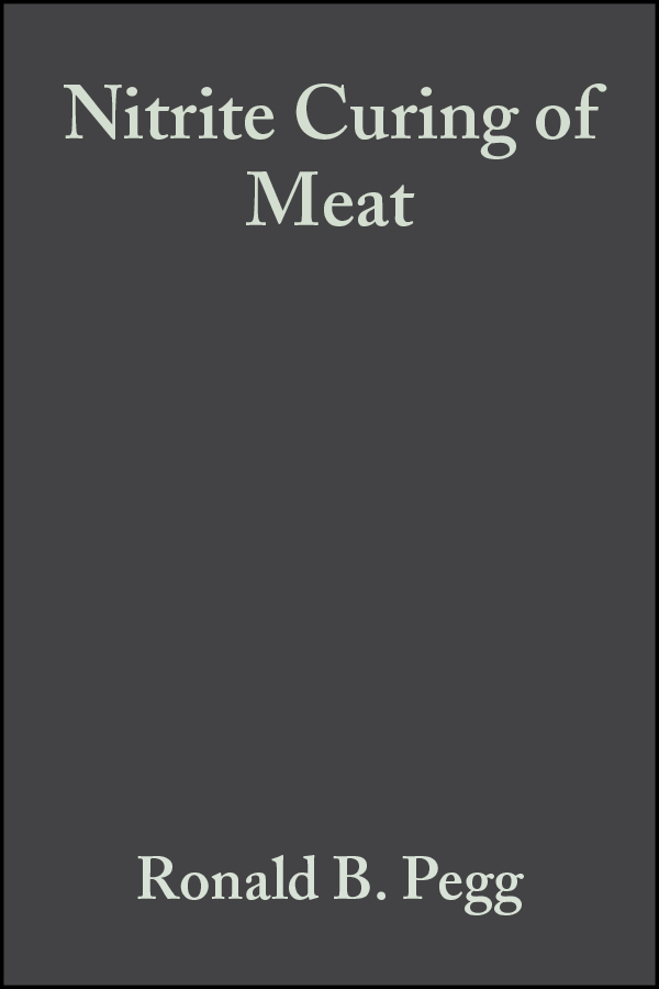 Обложка книги «Nitrite Curing of Meat»