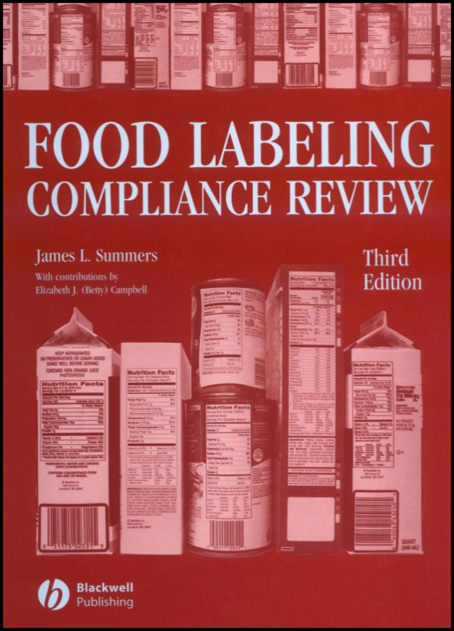 Обложка книги «Food Labeling Compliance Review»