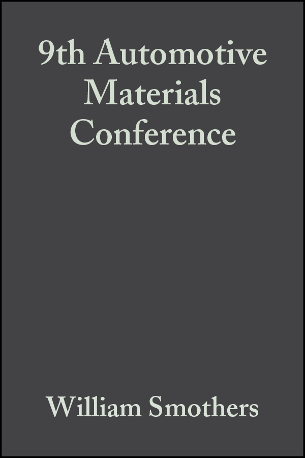 Обложка книги «9th Automotive Materials Conference»