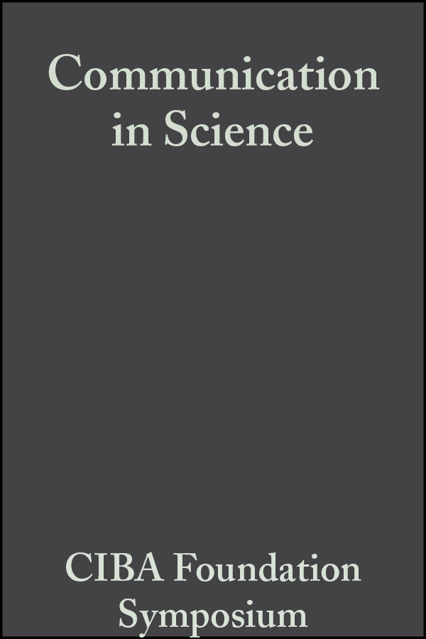 Обложка книги «Communication in Science»