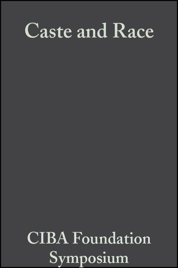 Обложка книги «Caste and Race»