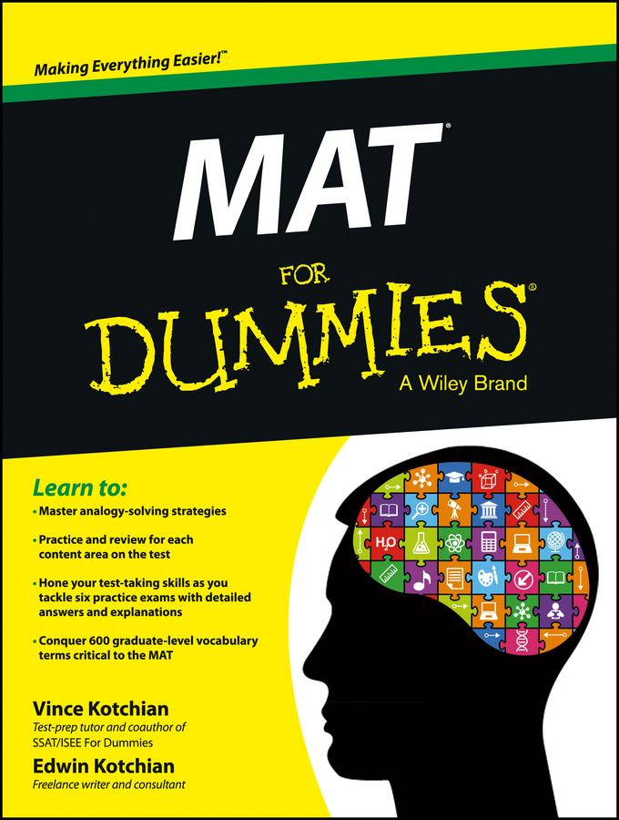 Обложка книги «MAT For Dummies»