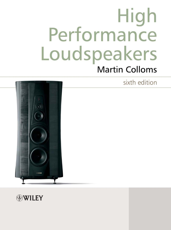 Обложка книги «High Performance Loudspeakers»