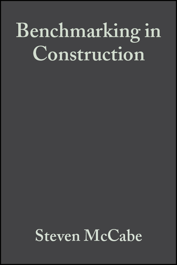 Обложка книги «Benchmarking in Construction»