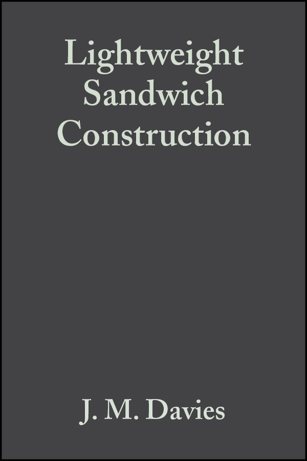 Обложка книги «Lightweight Sandwich Construction»