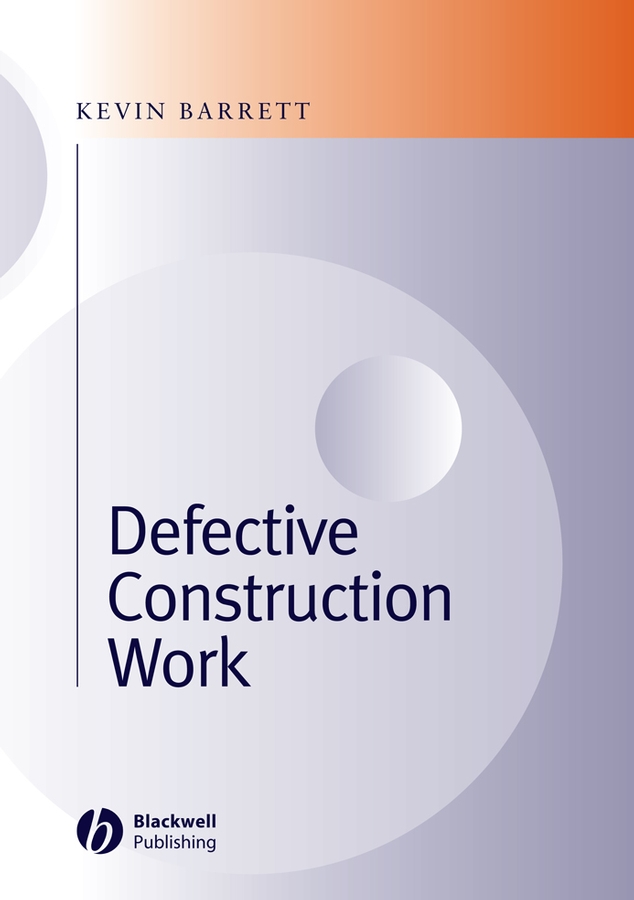 Обложка книги «Defective Construction Work»