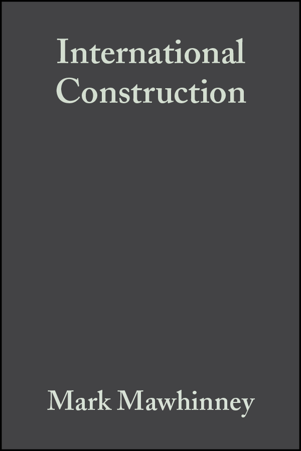 Обложка книги «International Construction»