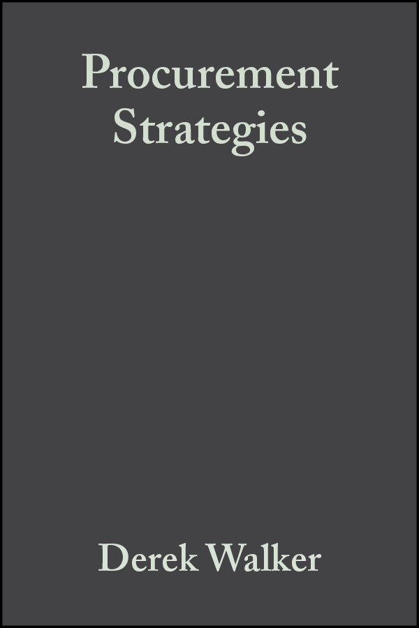 Обложка книги «Procurement Strategies»