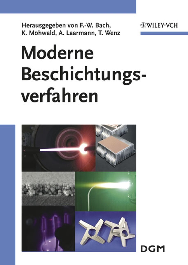 Обложка книги «Moderne Beschichtungsverfahren»
