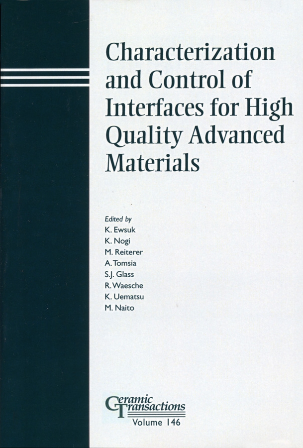 Обложка книги «Characterization and Control of Interfaces for High Quality Advanced Materials»