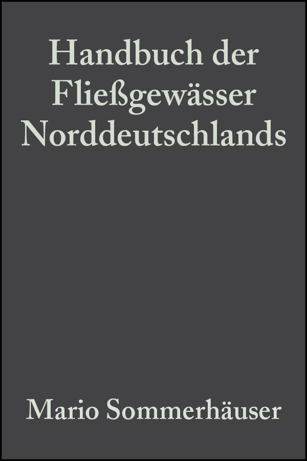Обложка книги «Handbuch der Fließgewässer Norddeutschlands»