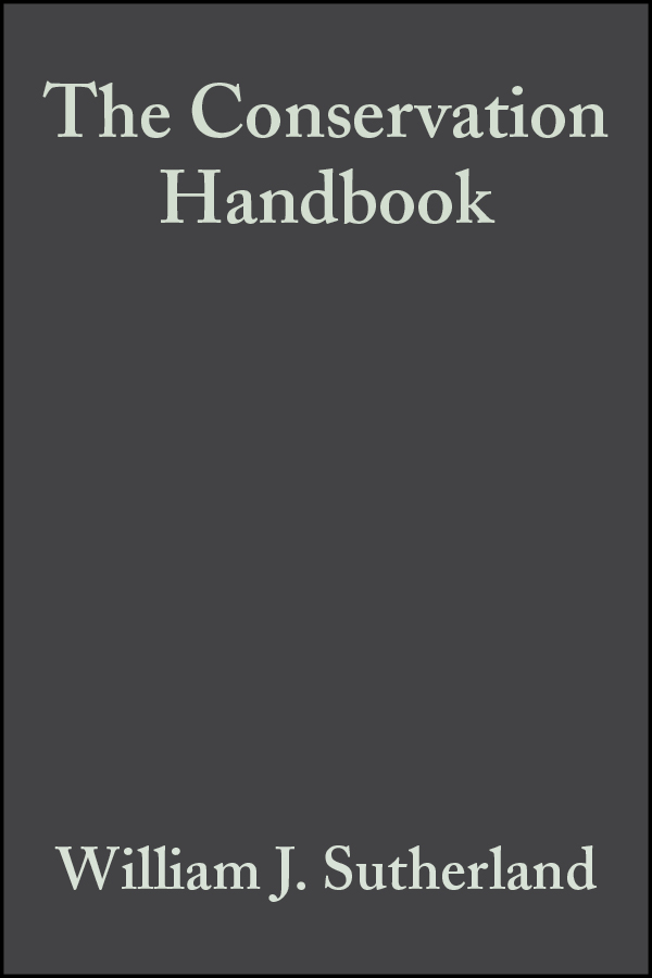 Обложка книги «The Conservation Handbook»