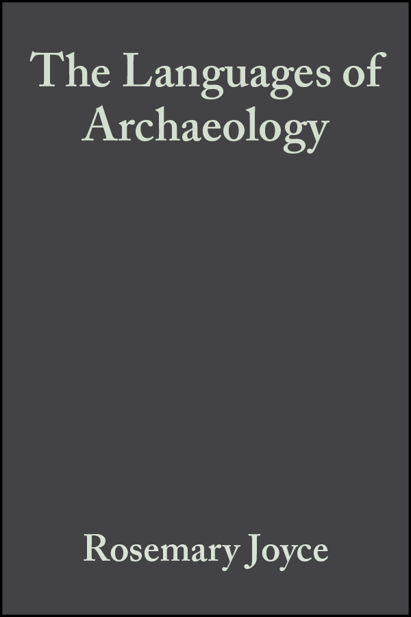 Обложка книги «The Languages of Archaeology»