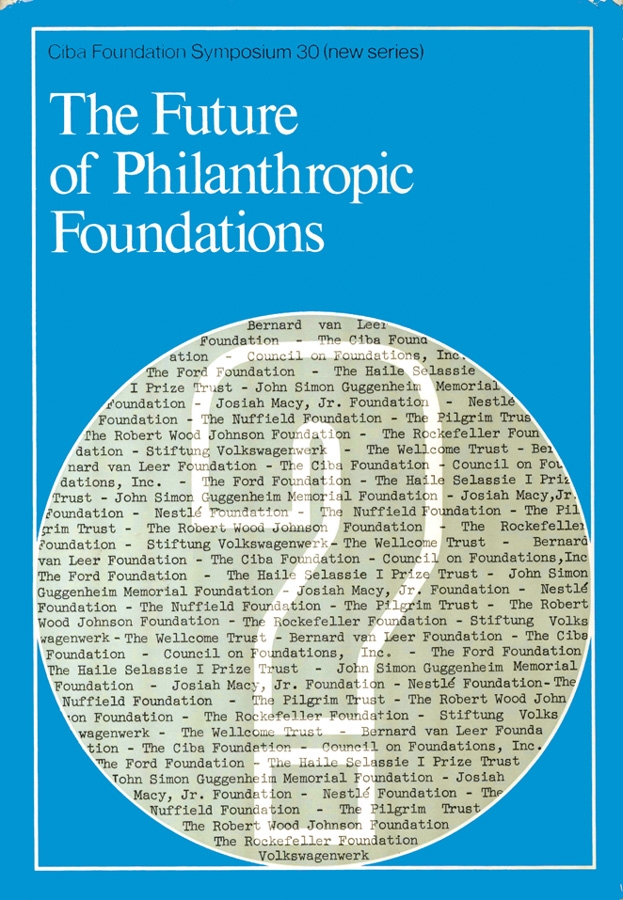 Обложка книги «The Future of Philanthropic Foundations»