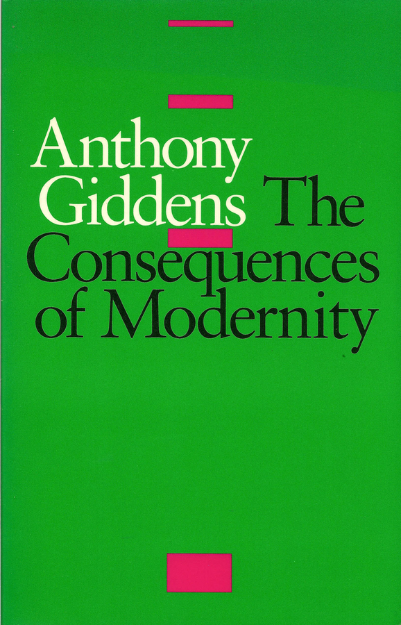 Обложка книги «The Consequences of Modernity»