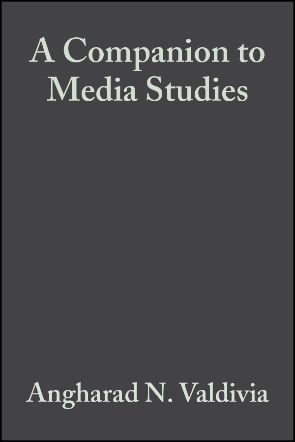 Обложка книги «A Companion to Media Studies»