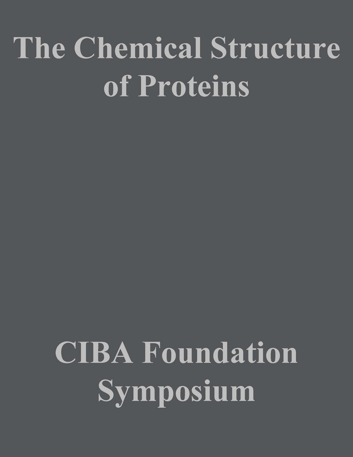 Обложка книги «The Chemical Structure of Proteins»