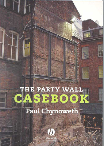 Обложка книги «The Party Wall Casebook»