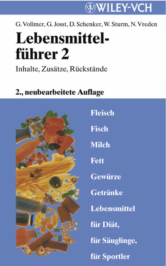 Обложка книги «Lebensmittelführer: Inhalte, Zusätze, Rückstände»